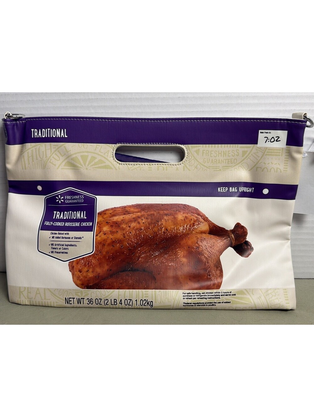 Walmart Traditional Rotisserie Chicken Purse SparkShop IN HAND NWT Strap